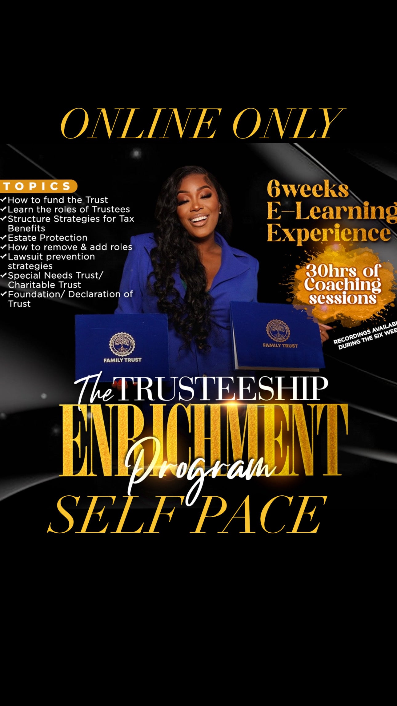 6 WEEK TRUSTEESHIP ENRICHMENT PROGRAM (SELF PACE)