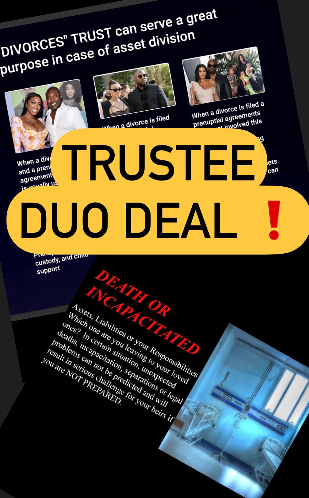 TRUSTEE DUO DEAL! 2 FOR 1