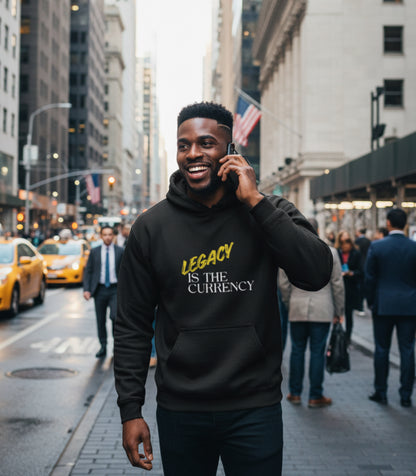 "LEGACY IS THE CURRENCY" Hoodies (No-Zip/Pullover)