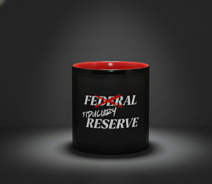 Two-Tone "FIDUCIARY RESERVE"Mugs