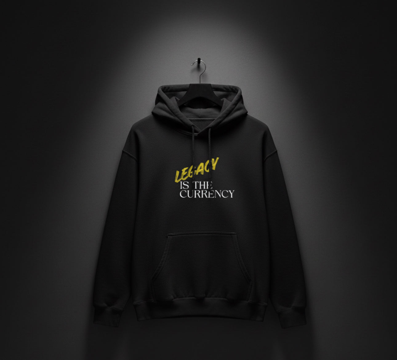 "LEGACY IS THE CURRENCY" Hoodies (No-Zip/Pullover)
