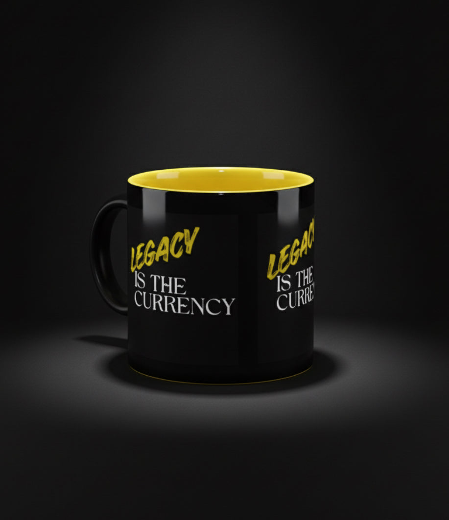 Two-Tone "LEGACY IS THE CURRENCY"Mugs